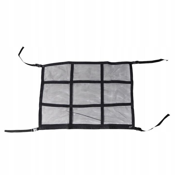 Set de suporturi auto pentru stocare, 90x65cm, material nylon, transparent, pentru SUV