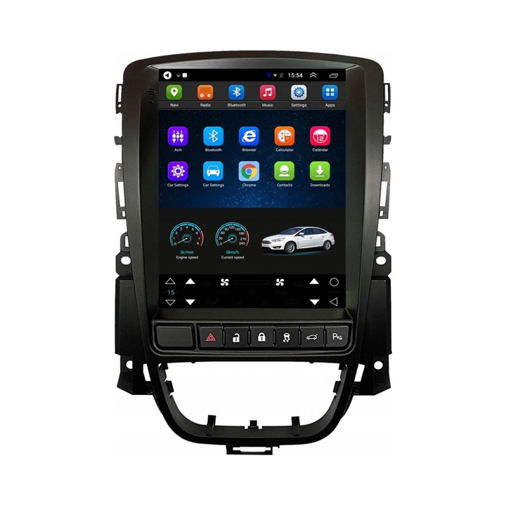 Автомобилно радио 2-DIN, GPS навигация, Android, 10,4', 2GB RAM, 32GB ROM