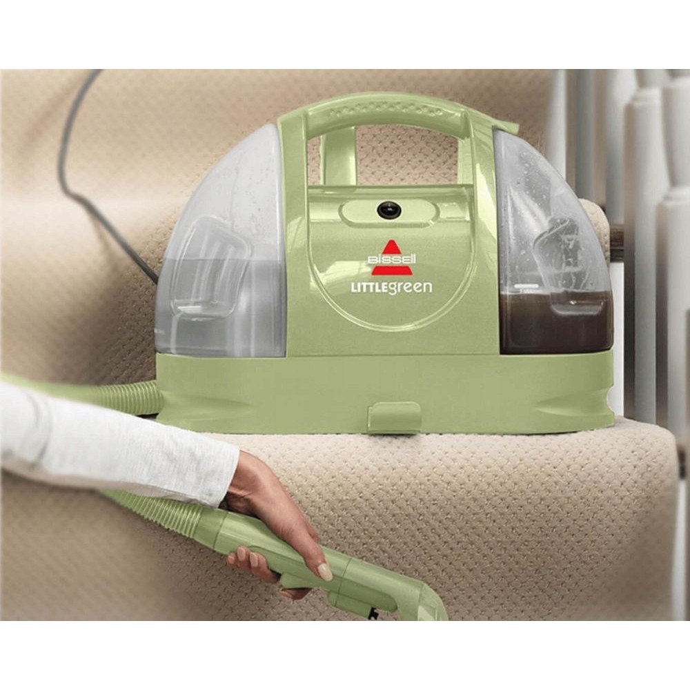 Aspirator Bissell Little Green 340W, actiune tripla, 2 recipiente, 6m
