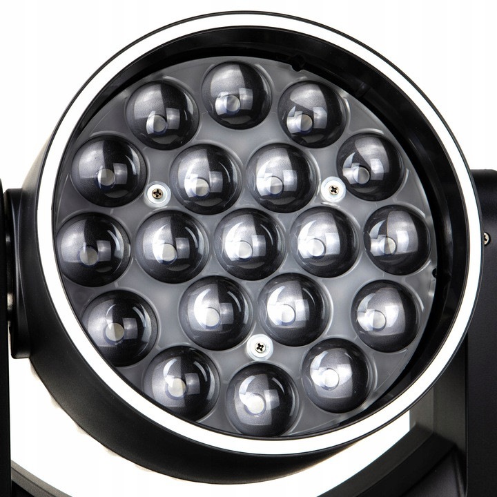 ap mobil LED Zoom 19×15W RGBW DMX512