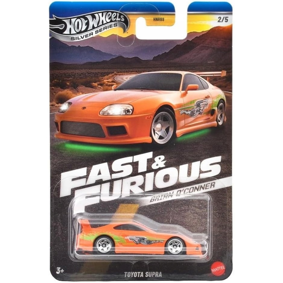 ミニカー Hotwheels FAST& FURIOUS SUPRA Masinuta Hot Wheels Toyota Supra Fast & Furious Brian O'Conner 1