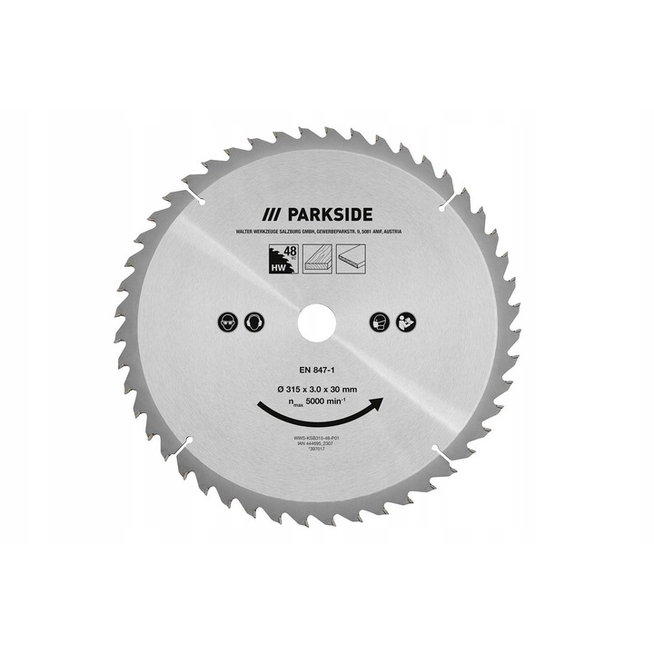 Brzeszczot pentru feronerie, 315mm, 48 WZ, 30mm, set 1 buc.