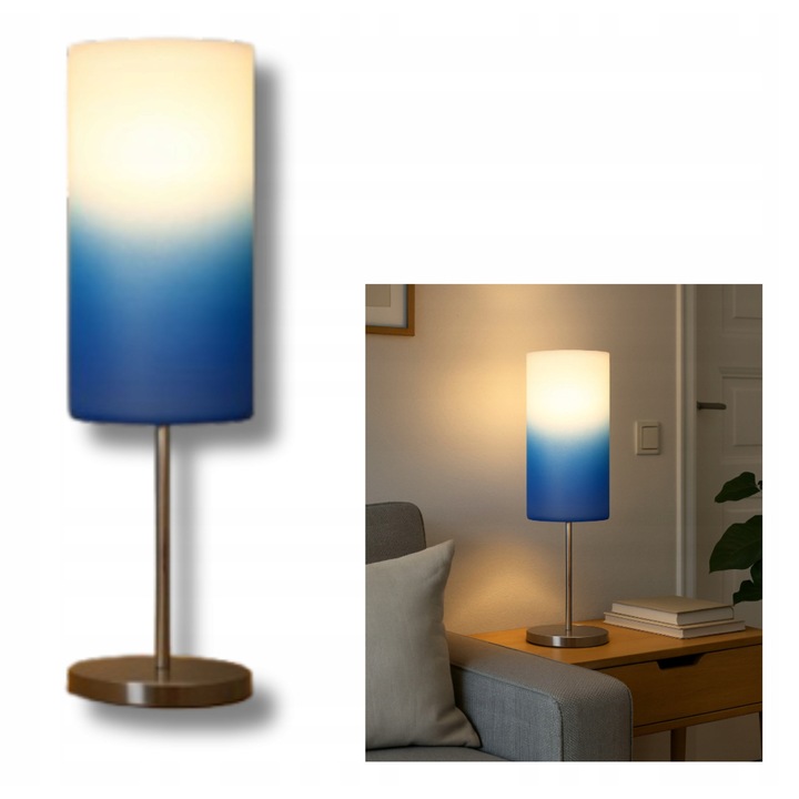 Veioza Eglo TROY, albastra, pentru salon, dormitor, birou