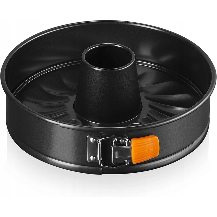 Tava de copt Le Creuset, rotunda, 26 cm, cu fund detasabil, neaderenta