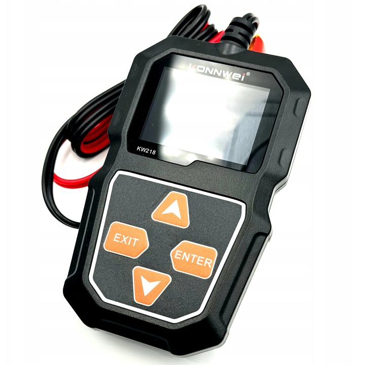Tester akumulator KONNWEI KW218, 6V-12V, 100-2000 CCA, ecran color 2,4 inch