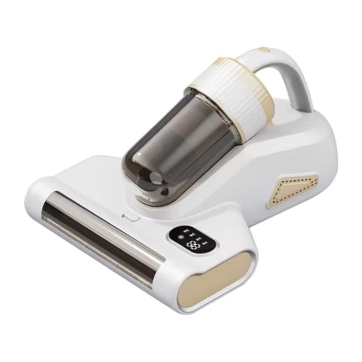Aspirator Antiacarieni Juls&Sim® Ultra-Puternic cu raze UV ​​si perie mare cu o capacitatea a bateriei de 2000 mAh si un recipiet de depozitare resturi 320ml