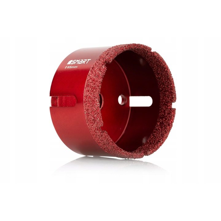 Set otvornice diamentowe SMART365 SM-25-650, 65mm, M14, pentru gres, granit, marmura, ceramica, 35mm adancime