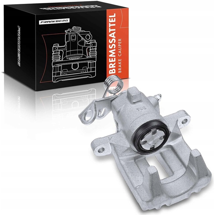 Zacisk hamulcowy Frankberg, spate, stanga, 232mm, 1.45kg, compatibil cu A2, Cordoba, Ibiza III, Polo