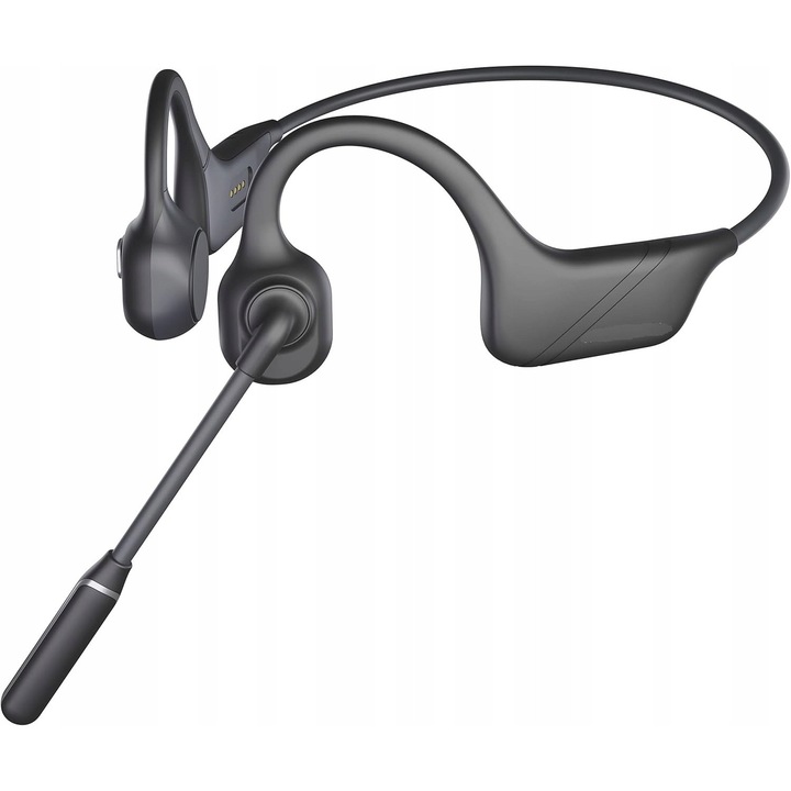 Vezeték nélküli fejhallgató mikrofonnal, Bluetooth, csontvezetéses