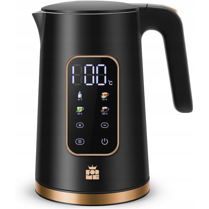 Fierbator inox profesional de 15 litri pentru apa, vin fiert, ceai
