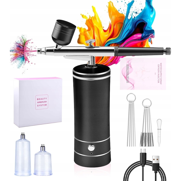 Aerograf cu compresor fara fir