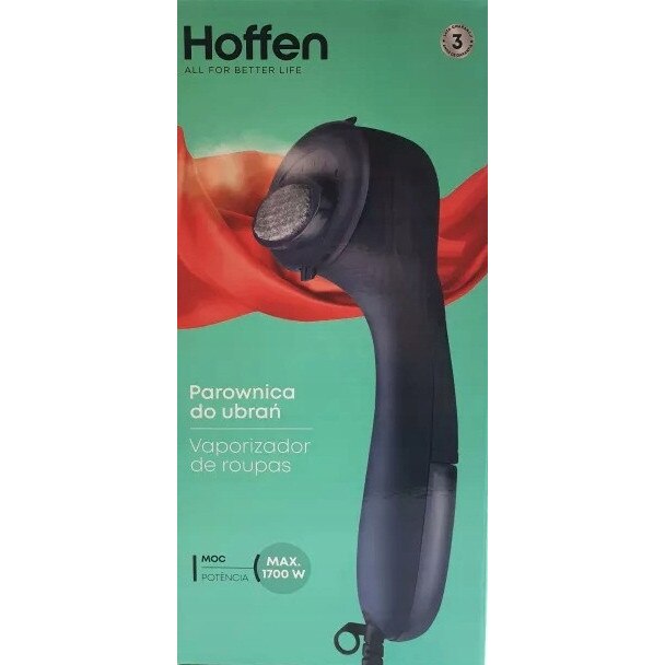 Parownica pentru haine Hoffen HO 00044, 2000 W, rezervor 260 ml, bleumarin