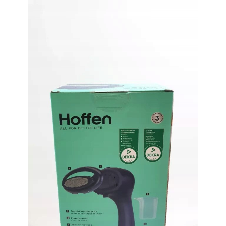 Parownica pentru haine Hoffen HO 00044, 2000 W, rezervor 260 ml, bleumarin