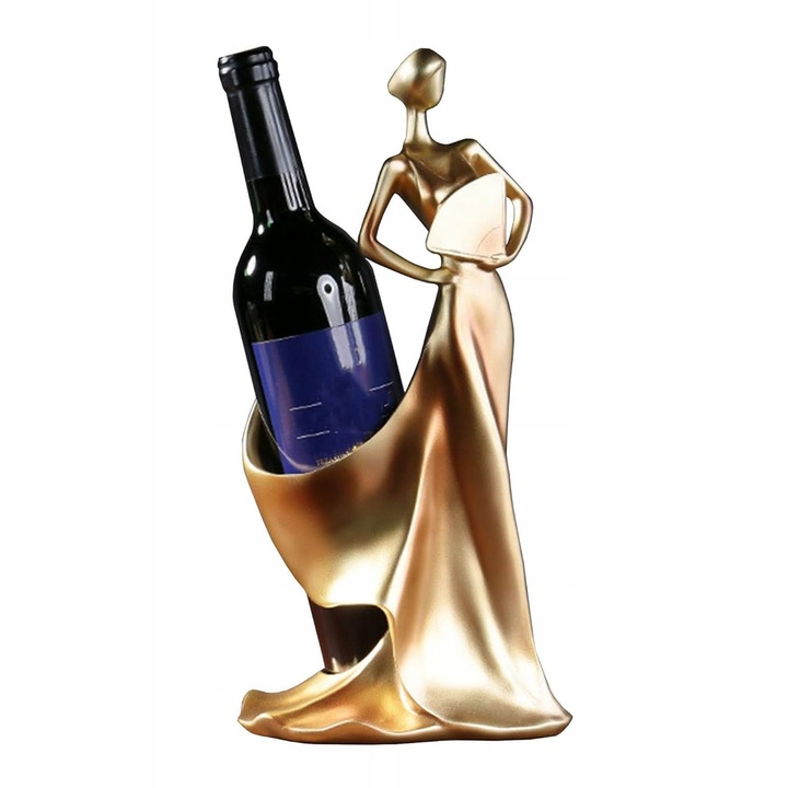 Bortartó, MZSX, elegáns design, mérete 35x14,5x18cm, gyanta anyag, belső dekorációhoz