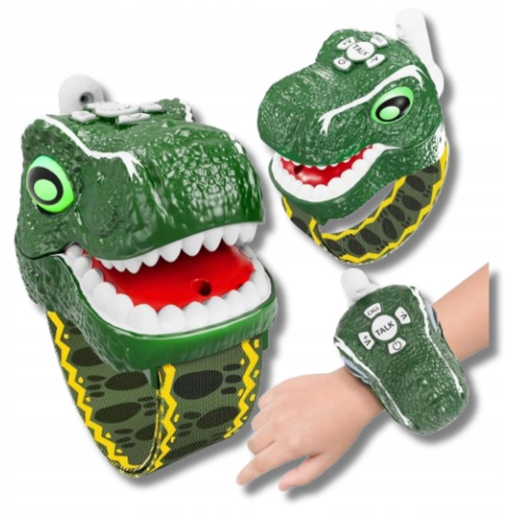 Walkie Talkie Dinoszaurusz 3 Csatornás Rádióállomások Gyermekeknek