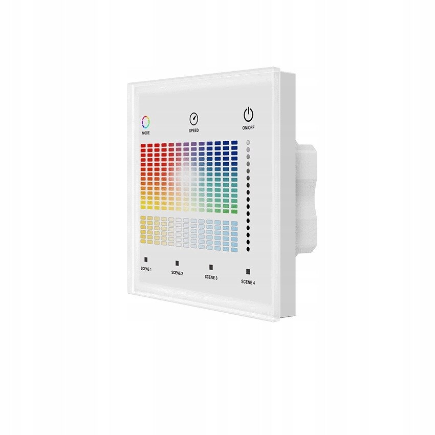 Panel de control DALI 4 zone, TD5-4SW, RGB+CCT, alb, 24V DC - eMAG.ro