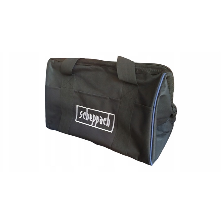 Scheppach szerszámtáska, 42x23cm, 2 belső rekesz, 6 külső rekesz