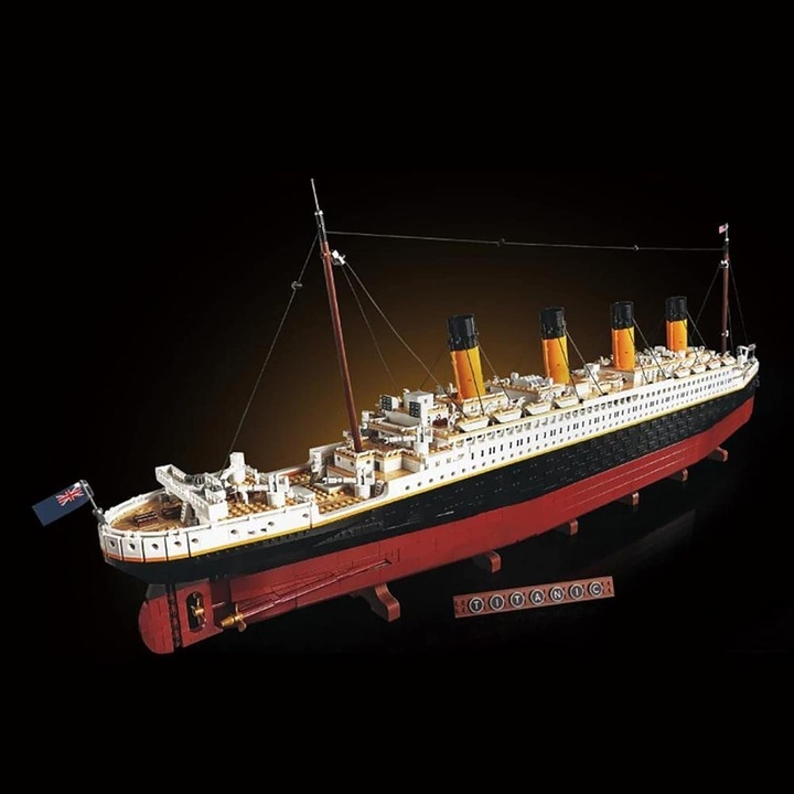 Set de constructie, Titanic, 9090 elemente, colectionabil