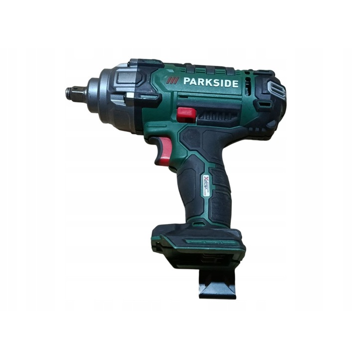 Cheie impact Parkside, 400 Nm, 5 viteze, cu LED, set fara acumulator si incarcator