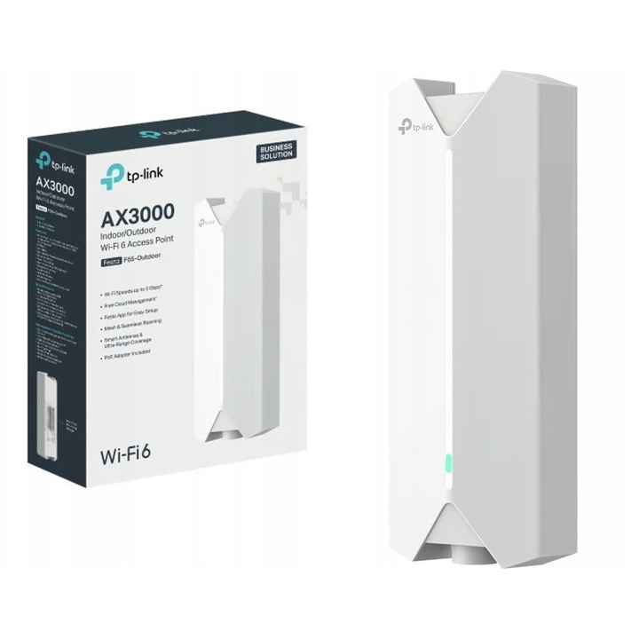 TP-Link Festa F65-Outdoor hozzáférési pont, 3000 Mbit/s, IP67