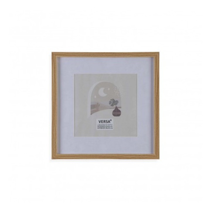 Rame foto clasice, VERSA, portafotos cuadrado, 30x30cm