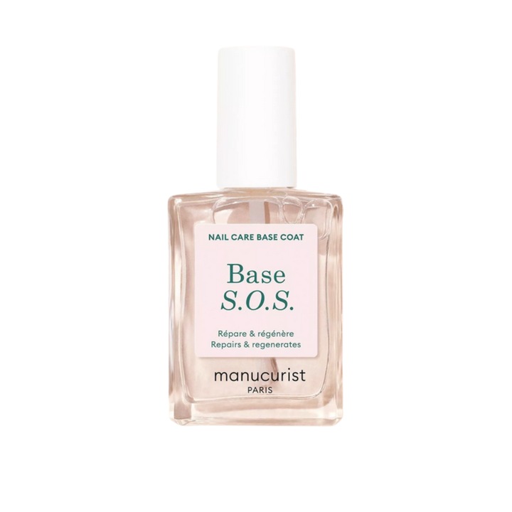 Manucurist Base Nail Care S.O.S 15ml, регенерираща формула, с AHA, витамин C, B5, за чупливи нокти