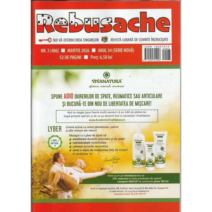 Rebusache 3/2026 - revista de cuvinte incrucisate, Publicatiile Flacara