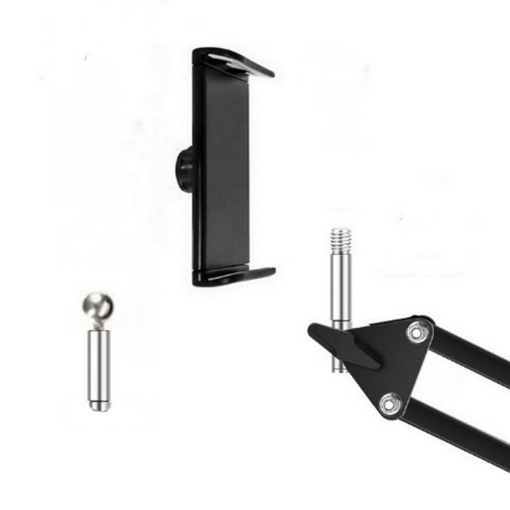 Suport tableta telefon SkyTechs® pentru brat si trepied reglabil intre 13-23 cm