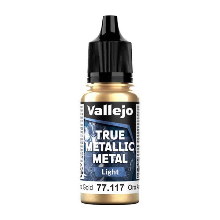 Festék 77117 Light Arcane Gold TMM, Vallejo, 18ml