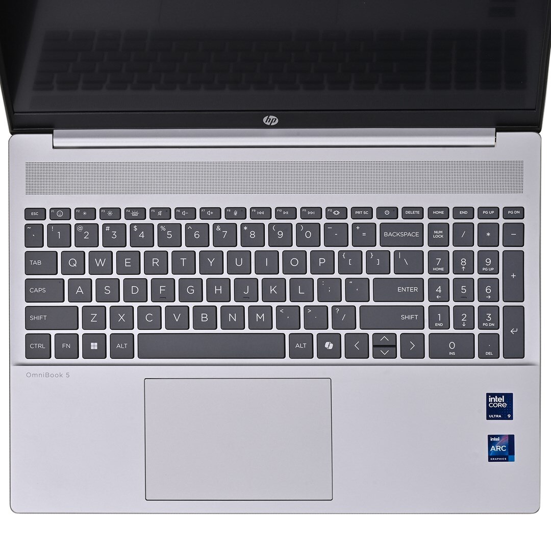 Laptop HP OmniBook 5, 16" WUXGA Touchscreen, Intel® Core™ Ultra 9 285H pana la 5.4 GHz, 32 GB RAM DDR5, 1 TB SSD, Intel Arc Graphics, Windows 11 Home, Silver 1 TB