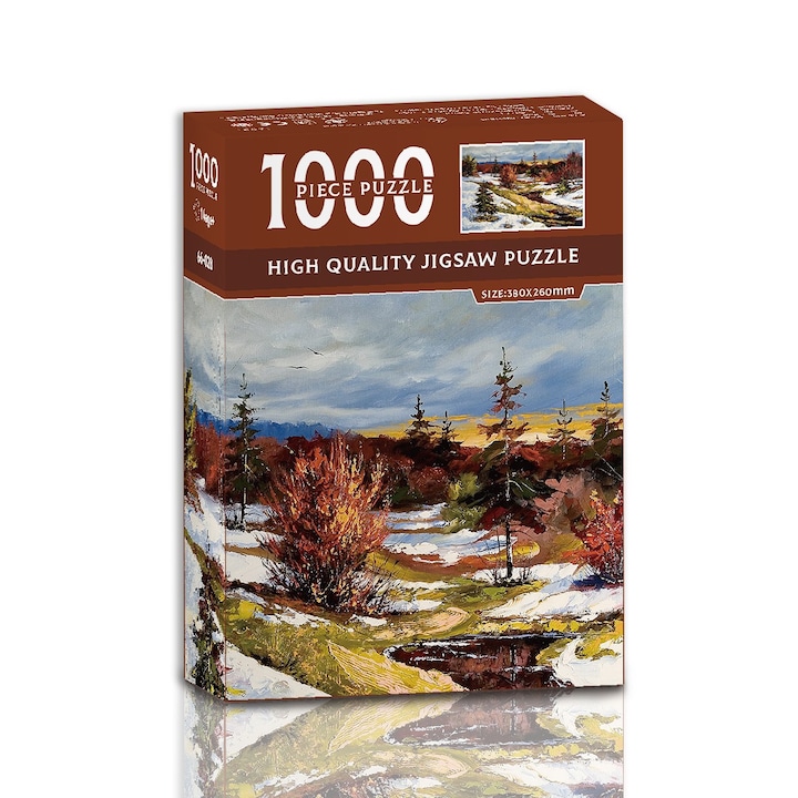 1000 darabos puzzle Van Gogh olajfestmény, stresszoldó oktatójáték gyűjtemény, kreatív ajándék fiúknak és lányoknak, HH-66