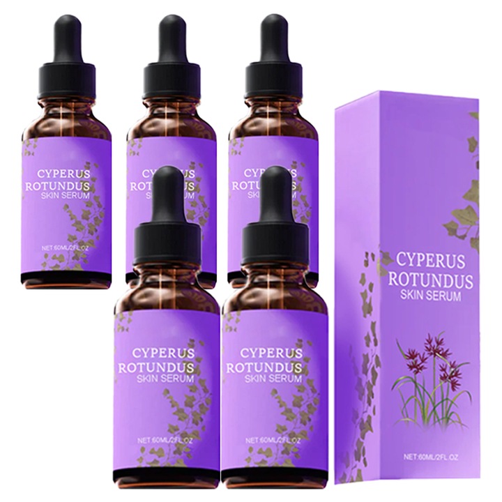 5 db Cyperus rotundus olajos üveg készlet, 60ml