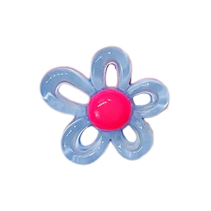 Pandantiv Floare din Rasina, 3.1x2.9cm, Set 1 buc