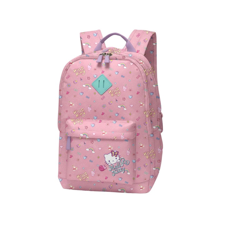Coolpack - Scout hátizsák, iskolatáska - 2 rekeszes - Hello Kitty - Pink (F096025)