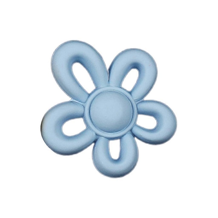 Pandantiv Floare, 6 Culori, 3.1x2.9cm, Set Bijuterii DIY