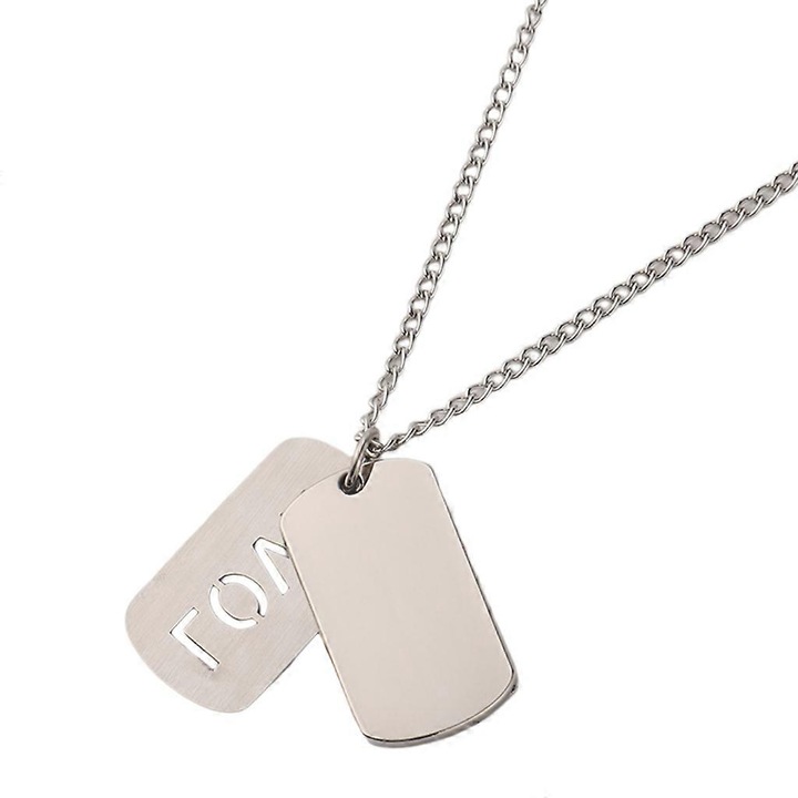 Colier sublimare zinc aliaj, 3.9x2.2cm, set bijuterii dama