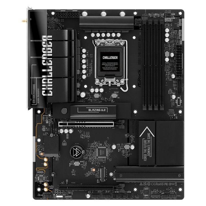 Дънна платка ASRock B860 Challenger WIFI, LGA 1851 B860-CHL-WIFI