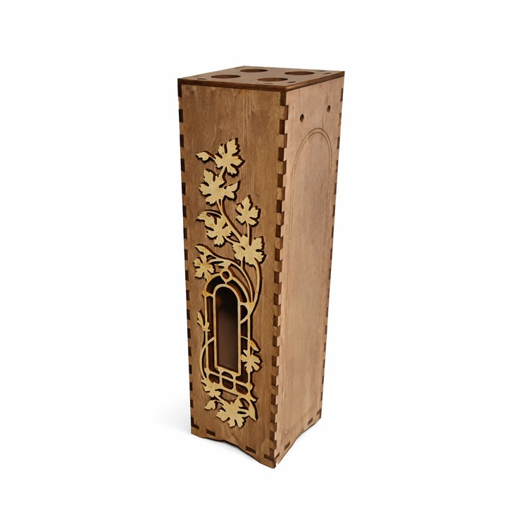 Szőlős borosdoboz - BD023