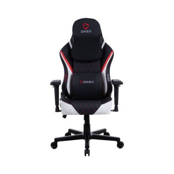 Scaun Gaming Onex FX8 Formula X Module Injected Premium Maxim 150kg Negru/Alb/Rosu