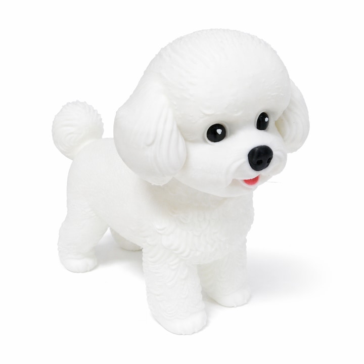 Figurina Bichon Frisé imprimata 3D