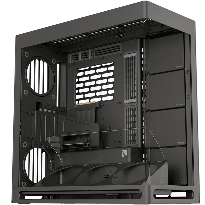 Carcasa HAVN HS 420 VGPU, MiddleTower, ATX, Negru PGW-CH-HVN-008