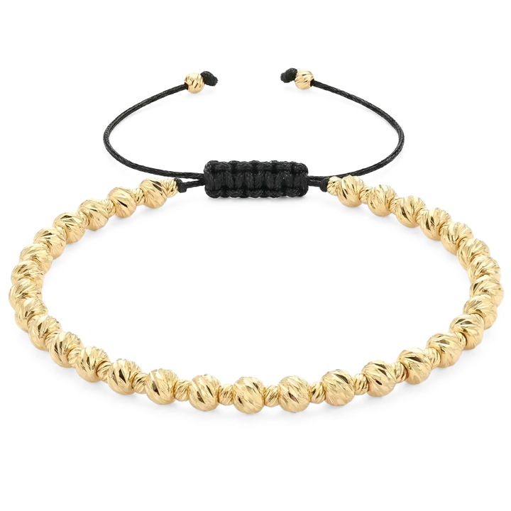 Bratara Reglabila, 4 mm, Marime Universala, Gold