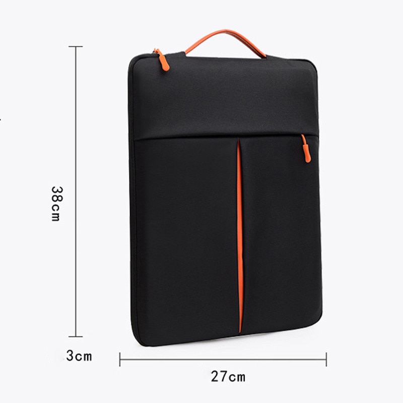 Geanta laptop portabila, NAXSIR, 1 Buzunar extern, Fermoar, cu burete antisoc, Rezistenta la Stropire, Rezistent la zgarieturi, 15.6 inch, Albastru
