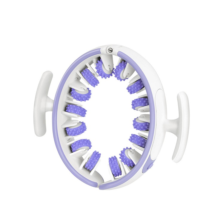 Масажор за крака, масажно колело, лилав, разглобяем