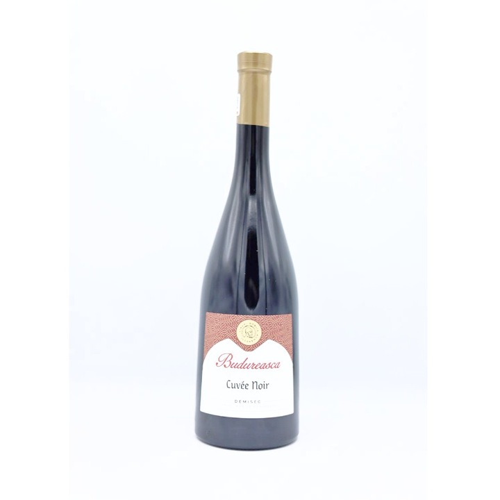 Vin Rosu Demisec Cuvee Noir Budureasca 0.75L