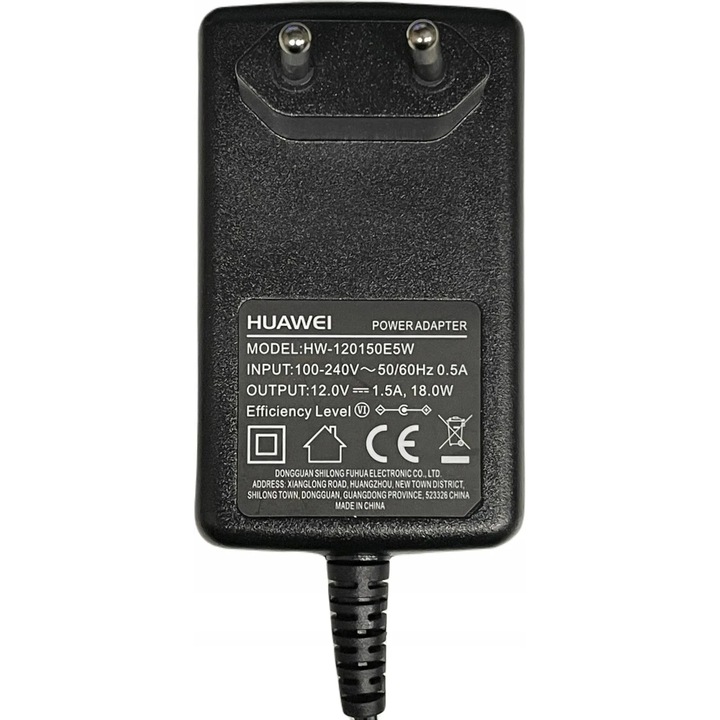 Sursa de alimentare 12V 1.5A Huawei HW-120150E5W pentru router si modem