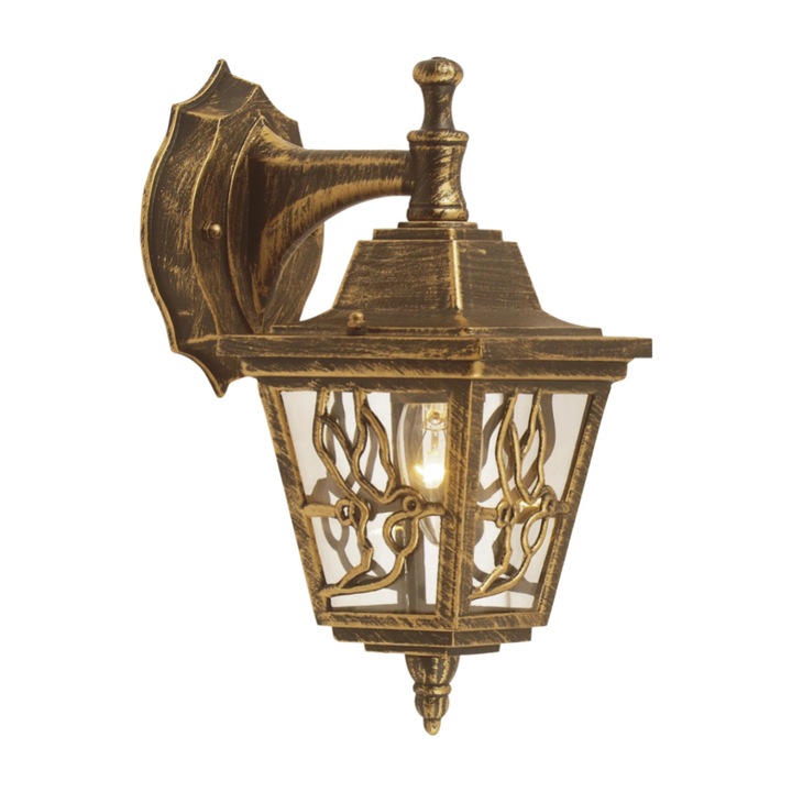 Aplica exterior Boston 3 KL 5490, 1 x E27, bronz, vintage