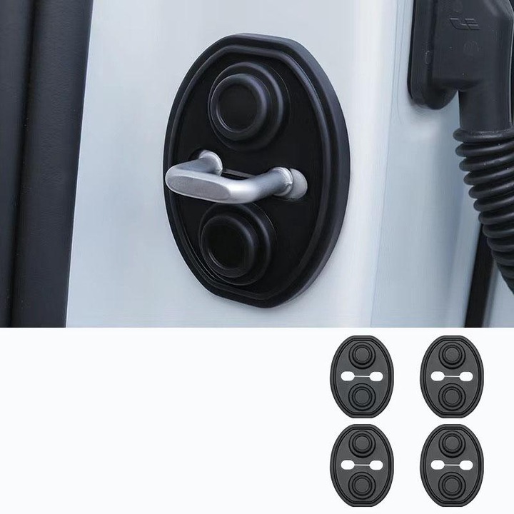 Capac de protectie pentru usi auto，Autovehicule inchise usa anti-soc silicon pad，Protectie amortizator silentios，Accesorii pentru blocare auto