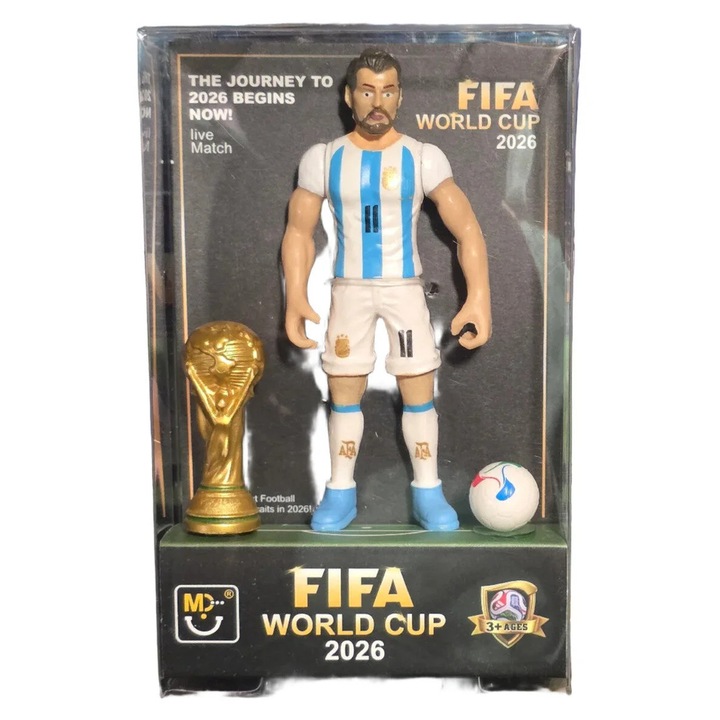 Фигурка Victiny FIFA WORLD CUP 2026, кутия тип витрина, пластмасова