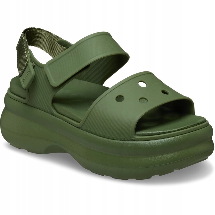 Crocs, жени, сандали, Soho Y-Strap 211755, зелен, Зелен